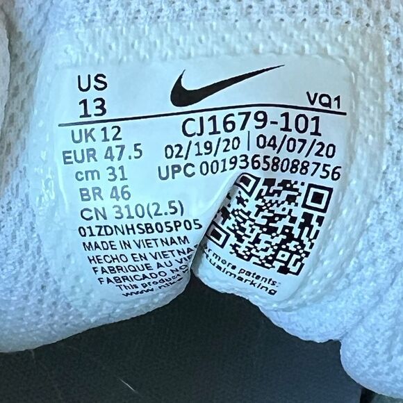 Nike Court Vintage White Black Shoes main image 5